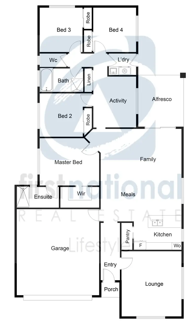 Floorplan of Homely house listing, 10 Kepplegrove Drive, Sippy Downs QLD 4556