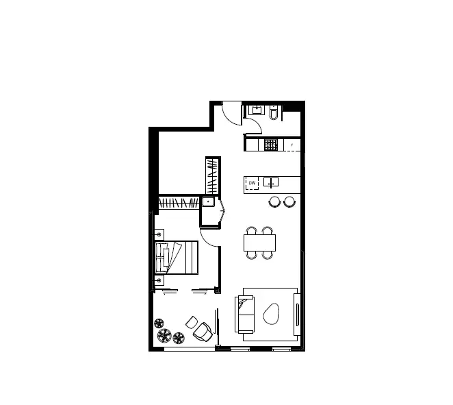 Floorplan of Homely apartment listing, 905/2-10 Woniora Road, Hurstville NSW 2220