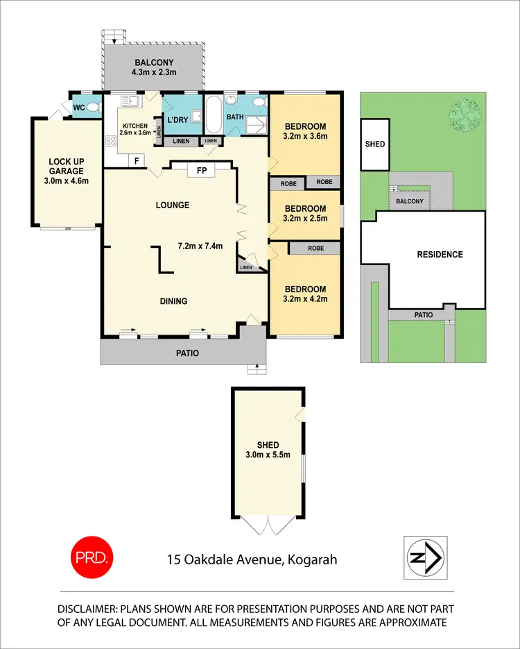 Floorplan of Homely house listing, 15 Oakdale Avenue, Kogarah NSW 2217