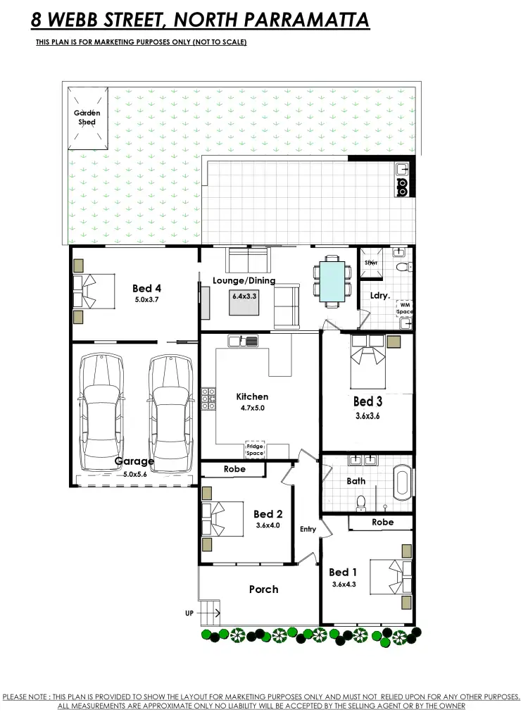 Floorplan of Homely house listing, 8 Webb St, North Parramatta NSW 2151