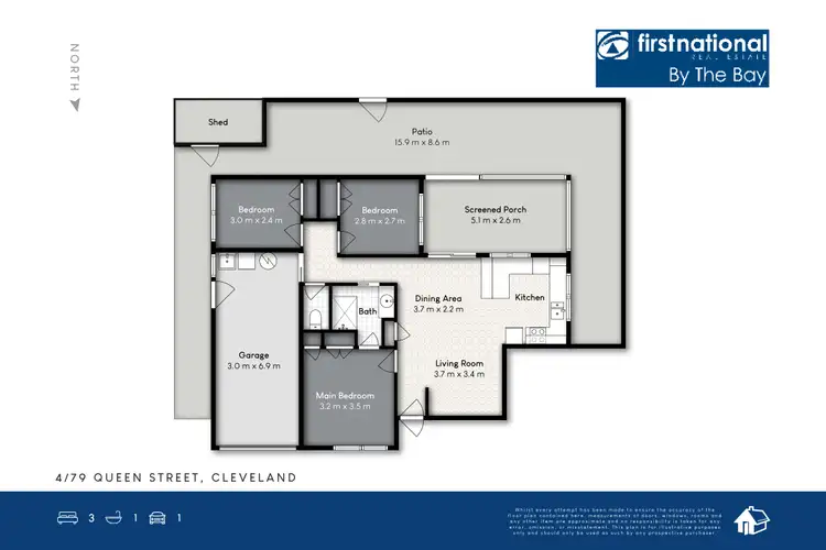 Floorplan of Homely villa listing, 4/79 Queen Street, Cleveland QLD 4163