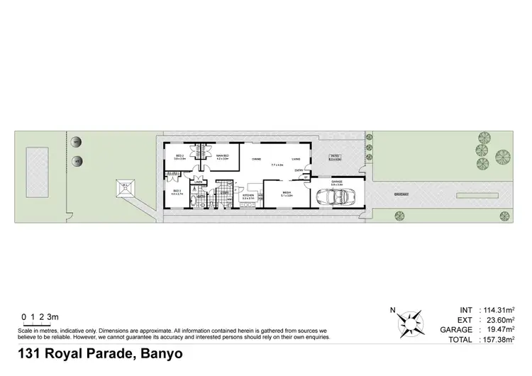 Floorplan of Homely house listing, 131 Royal Parade, Banyo QLD 4014
