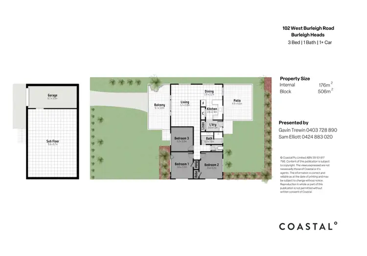 Floorplan of Homely house listing, 102 West Burleigh Road, Burleigh Heads QLD 4220