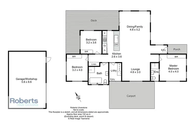 Floorplan of Homely house listing, 13 Hill View Way, West Ulverstone TAS 7315