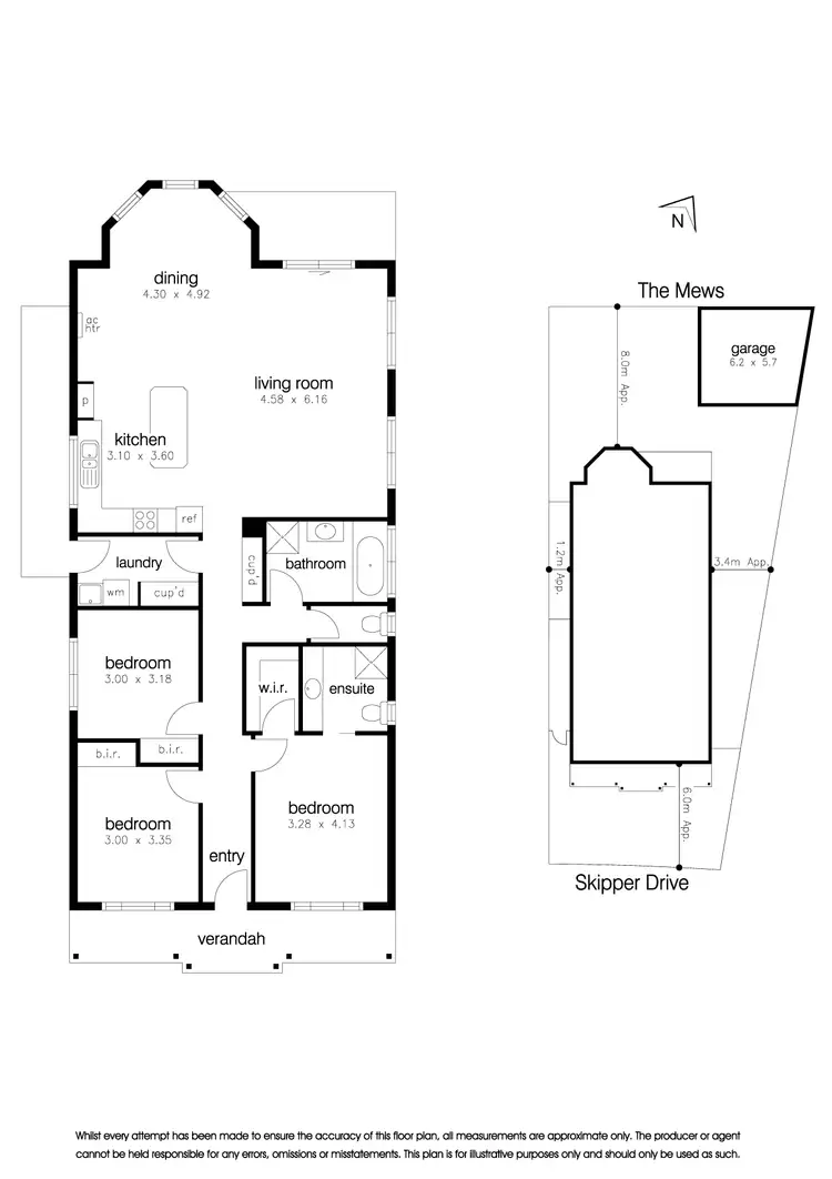 Floorplan of Homely house listing, 10 Skipper Drive, Altona Meadows VIC 3028