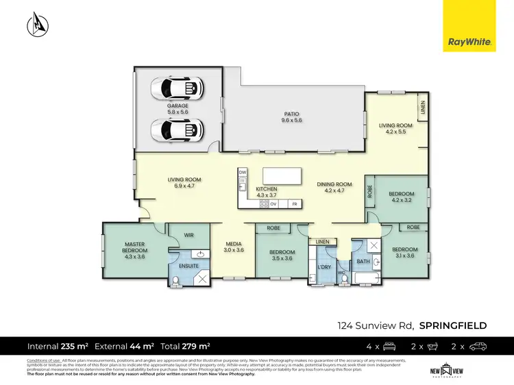 Floorplan of Homely house listing, 124 Sunview Road, Springfield QLD 4300
