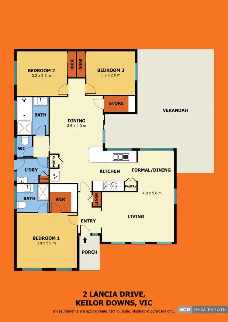 Floorplan of Homely house listing, 2 Lancia Drive, Keilor Downs VIC 3038