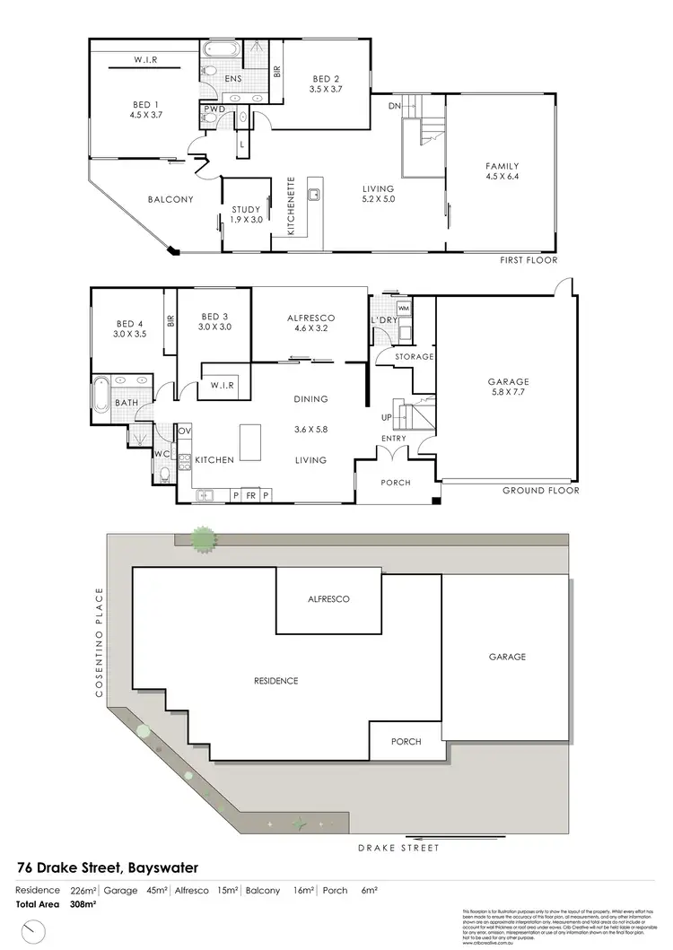 Floorplan of Homely house listing, 76 Drake Street, Bayswater WA 6053
