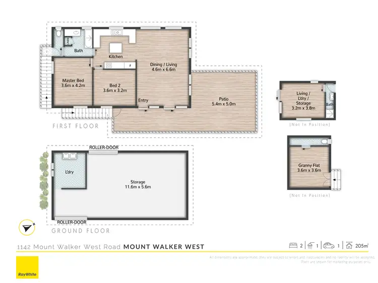 Floorplan of Homely rural property listing, 1142 Mount Walker West Road, Mount Walker West QLD 4340