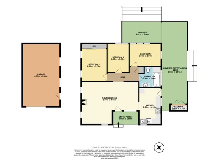 Floorplan of Homely house listing, 39 Bambil Crescent, Dapto NSW 2530
