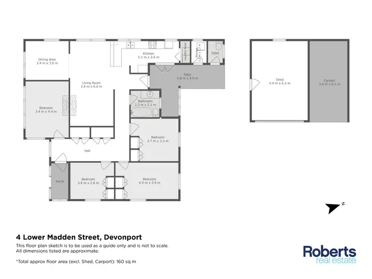 Floorplan of Homely house listing, 4 Lower Madden Street, Devonport TAS 7310