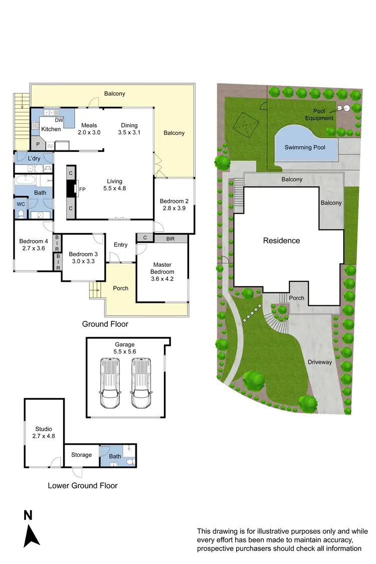 Floorplan of Homely house listing, 19 Brazilia Drive, Glen Waverley VIC 3150