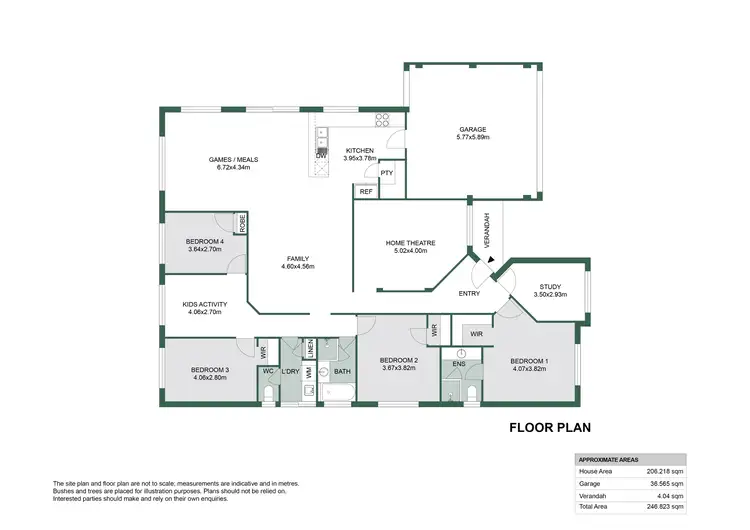 Floorplan of Homely house listing, 51 Albina Chase, Lakelands WA 6180