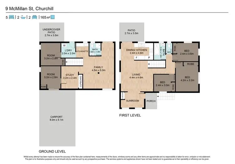 Floorplan of Homely house listing, 9 Mcmillan Street, Churchill QLD 4305
