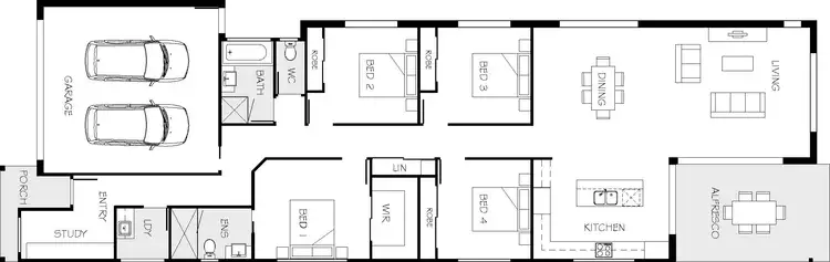Floorplan of Homely house listing, 24 Campbell Street, Scarborough QLD 4020
