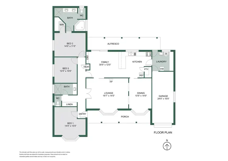 Floorplan of Homely house listing, 113 Mclarty Road, Halls Head WA 6210