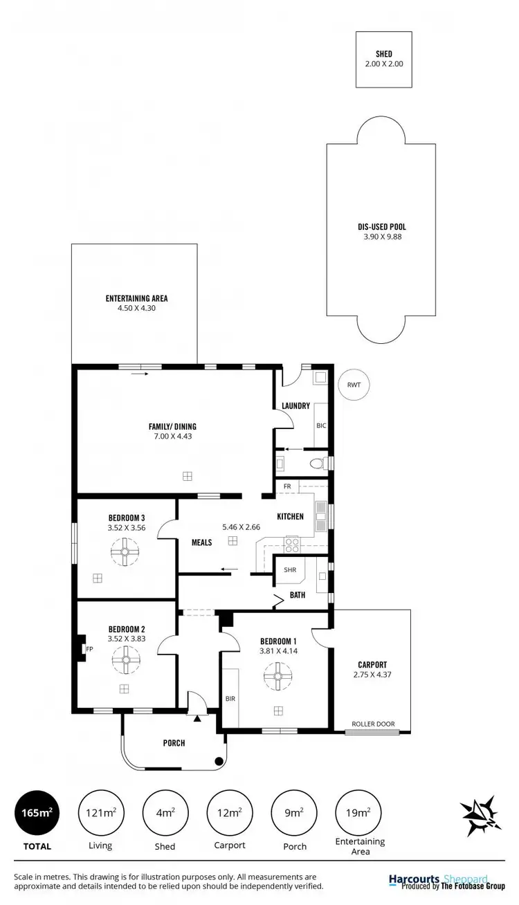 Floorplan of Homely house listing, 4 Eric Street, Plympton SA 5038