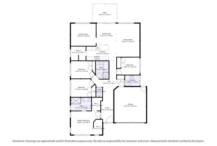 Floorplan of Homely house listing, 25 Pascal Crescent, Kalkallo VIC 3064