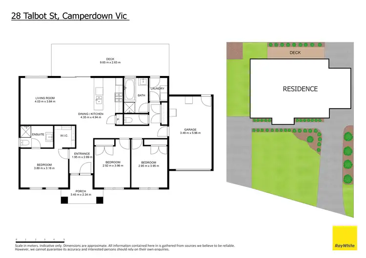 Floorplan of Homely house listing, 28 Talbot Street, Camperdown VIC 3260