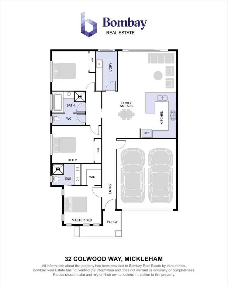 Floorplan of Homely house listing, 32 Colwood Way, Mickleham VIC 3064