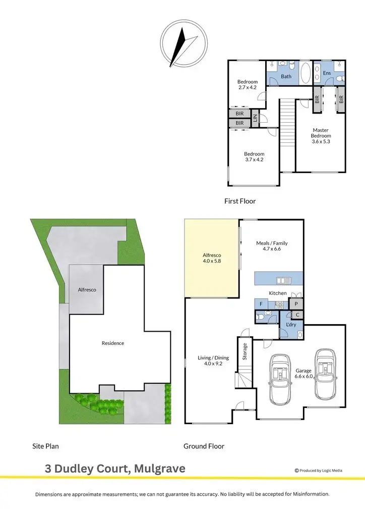 Floorplan of Homely house listing, 3 Dudley Court, Mulgrave VIC 3170