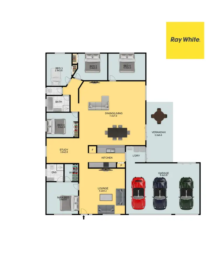 Floorplan of Homely house listing, 4 Pyrenees Street, Carseldine QLD 4034
