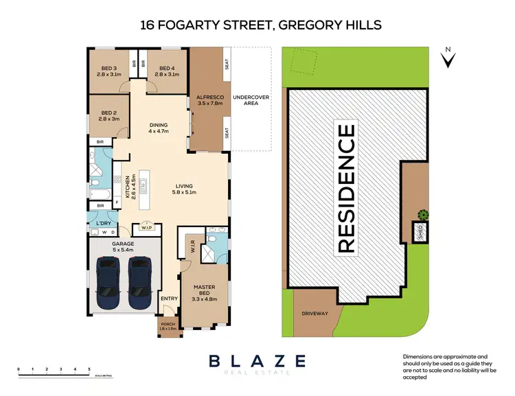 Floorplan of Homely house listing, 16 Fogarty Street, Gregory Hills NSW 2557
