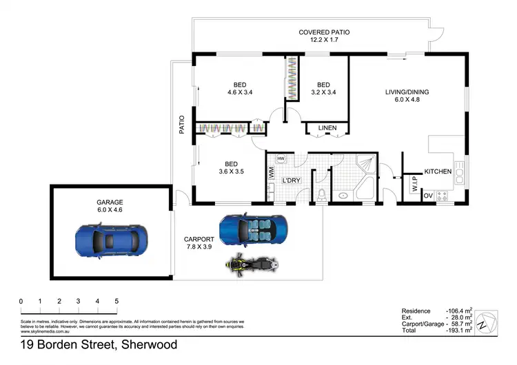 Floorplan of Homely house listing, 19 Borden Street, Sherwood QLD 4075