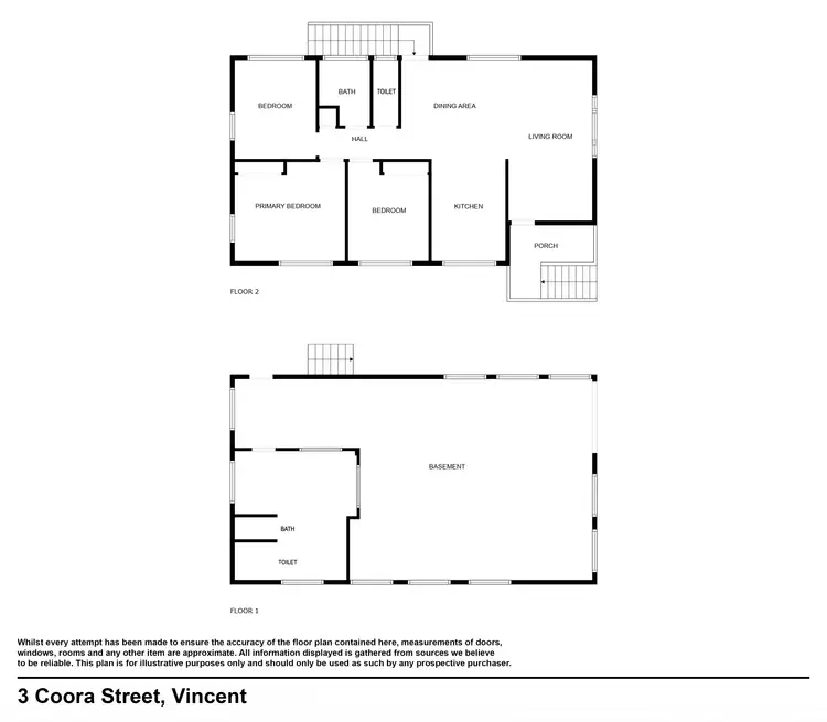 Floorplan of Homely house listing, 3 Coora Street, Vincent QLD 4814