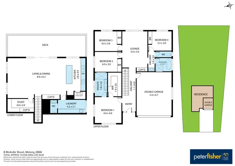 Floorplan of Homely house listing, 8 Mcardle Street, Molong NSW 2866