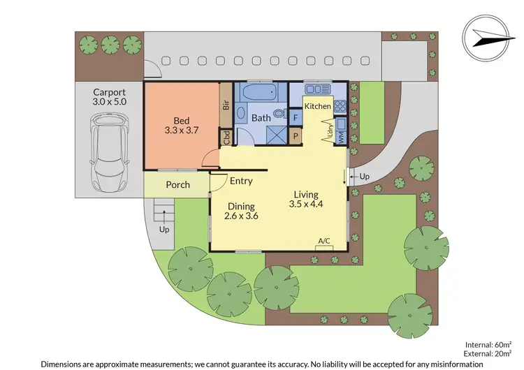 Floorplan of Homely unit listing, 11/53 Chandler Road, Boronia VIC 3155