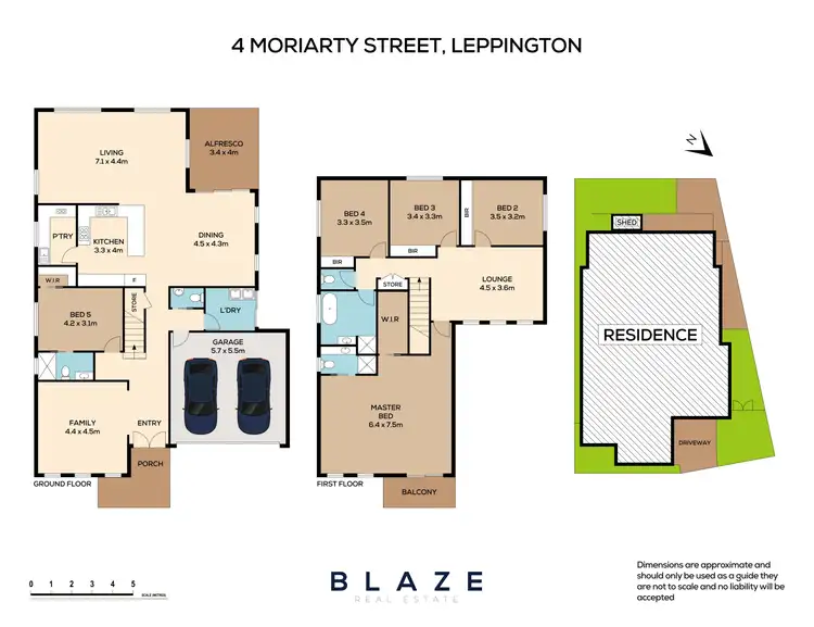 Floorplan of Homely house listing, 4 Moriarty Street, Leppington NSW 2179