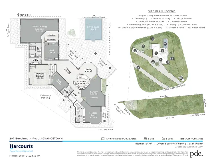 Floorplan of Homely house listing, 207 Beechmont Road, Advancetown QLD 4211