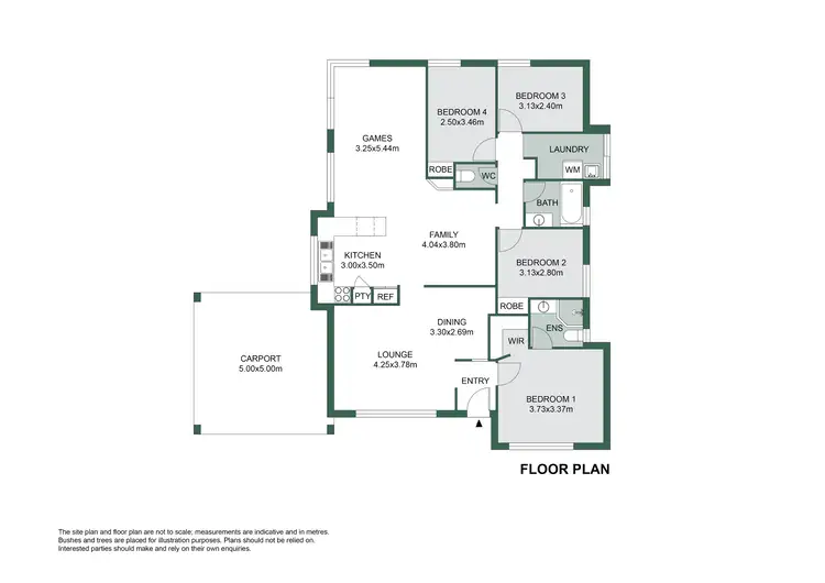 Floorplan of Homely house listing, 26 Portmarnock Circle, Halls Head WA 6210