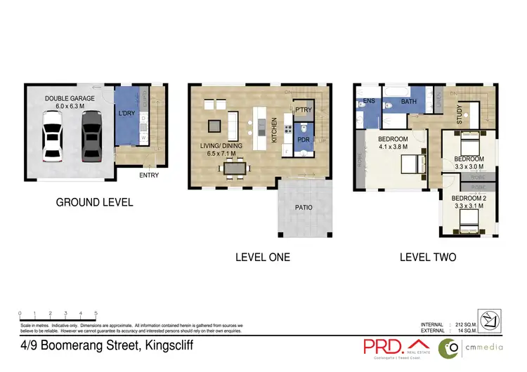 Floorplan of Homely townhouse listing, 4/9 Boomerang Street, Kingscliff NSW 2487