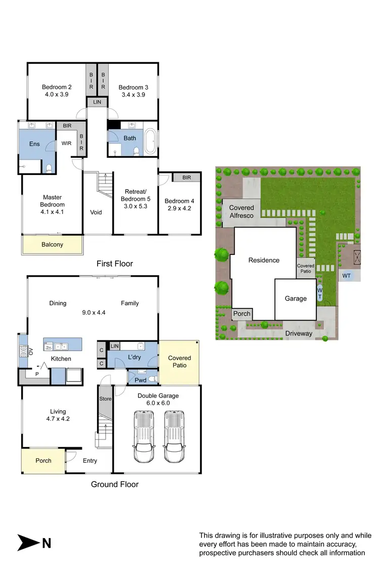 Floorplan of Homely house listing, 19 Queensberry Circuit, Mulgrave VIC 3170