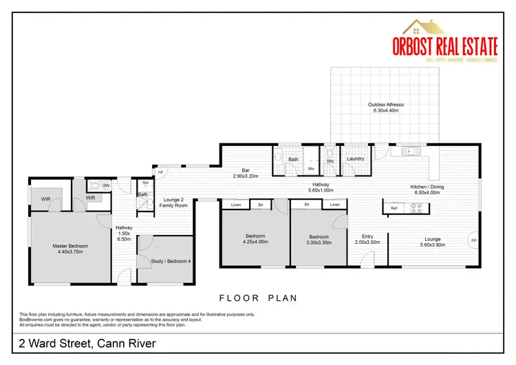 Floorplan of Homely house listing, 2 Ward Street, Cann River VIC 3890