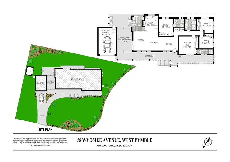 Floorplan of Homely house listing, 58 Wyomee Avenue, West Pymble NSW 2073
