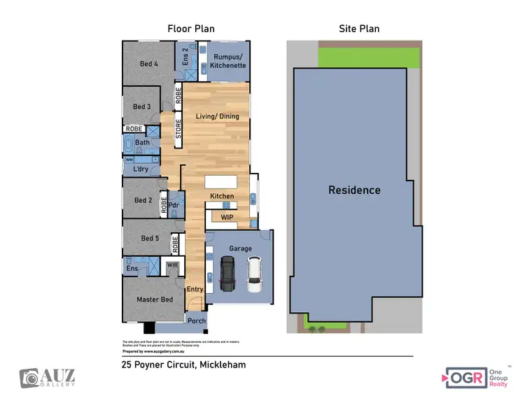 Floorplan of Homely house listing, 25 Poyner Circuit, Mickleham VIC 3064