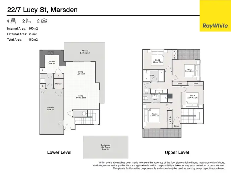 Floorplan of Homely house listing, 22/7 Lucy Street, Marsden QLD 4132
