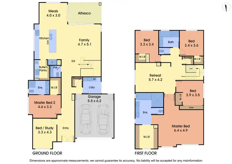 Floorplan of Homely house listing, 1 Gravillia Grove, Wantirna South VIC 3152