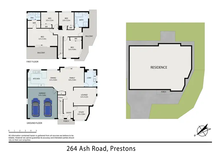 Floorplan of Homely house listing, 264 Ash Road, Prestons NSW 2170