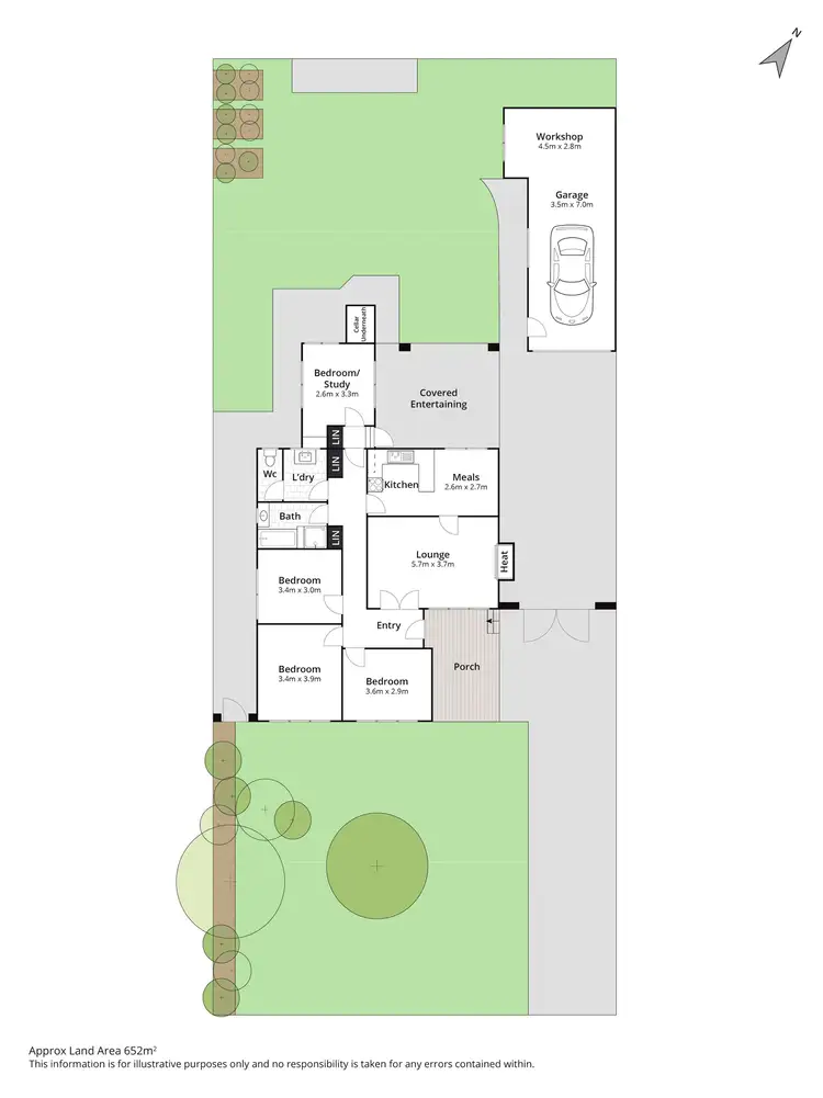 Floorplan of Homely house listing, 9 Charles Street, Newcomb VIC 3219