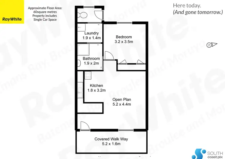 Floorplan of Homely apartment listing, 7/67 Evans Street, Moruya NSW 2537