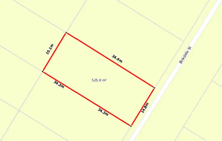 Floorplan of Homely land listing, 11 Birkdale Street, Normanville SA 5204
