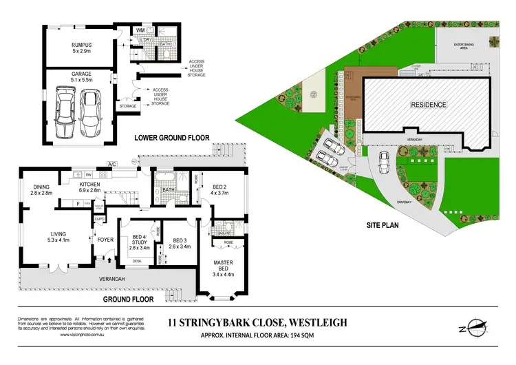 Floorplan of Homely house listing, 11 Stringybark Close, Westleigh NSW 2120