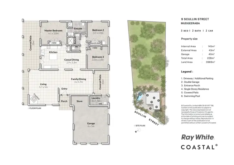 Floorplan of Homely house listing, 9 Scullin Street, Mudgeeraba QLD 4213