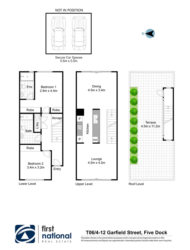 Floorplan of Homely apartment listing, T06/4-12 Garfield Street, Five Dock NSW 2046
