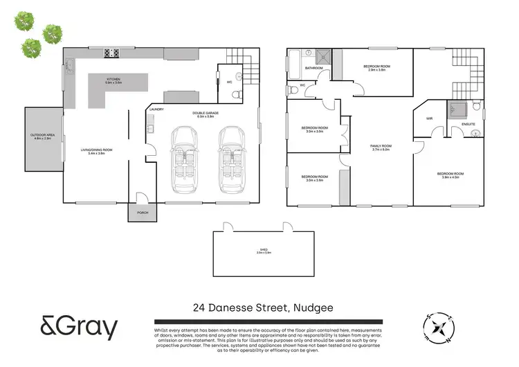Floorplan of Homely house listing, 24 Danesse Street, Nudgee QLD 4014