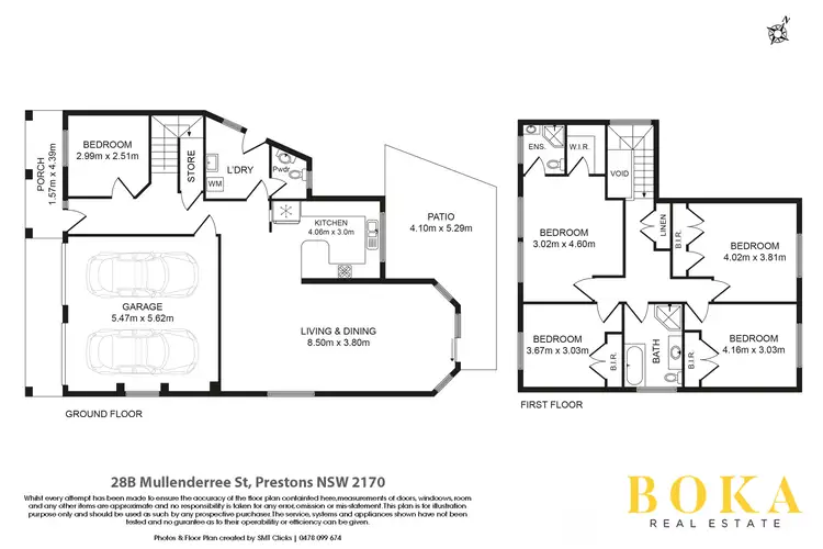 Floorplan of Homely house listing, 28b Mullenderree Street, Prestons NSW 2170